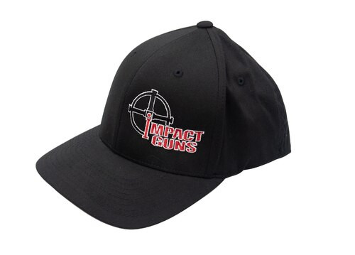 Impact Guns Logo Cap, Black, L/XL