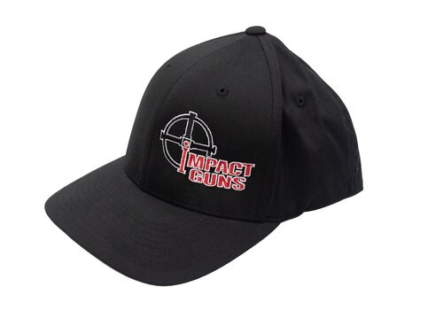 Impact Guns Logo Cap, Black, S/M