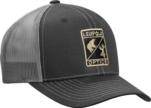 Leupold L Optic Trucker Hat Black / Charcoal OS