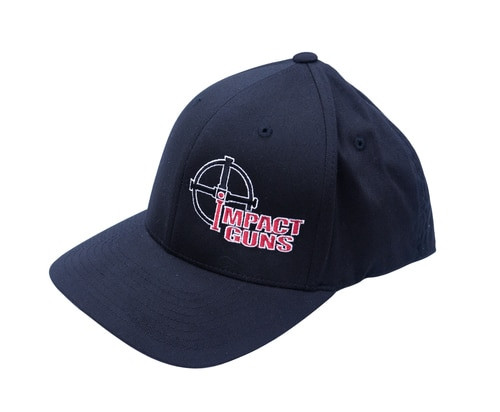 Impact Guns Logo Cap, Dark Navy, L/XL