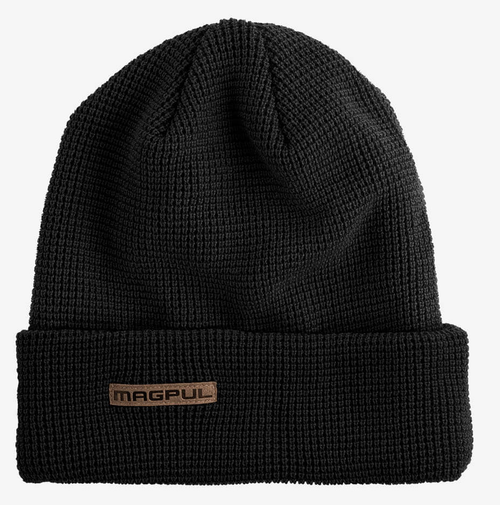 Magpul Merino Waffle Watch Cap, Black, One Size Fits All