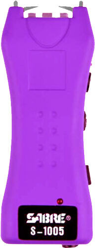 Sabre 600,000 Volt Mini Stun Gun, Purple W/Holster