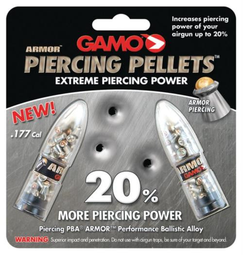 Gamo .177 Caliber PBA Armor Pellets, 80 Count