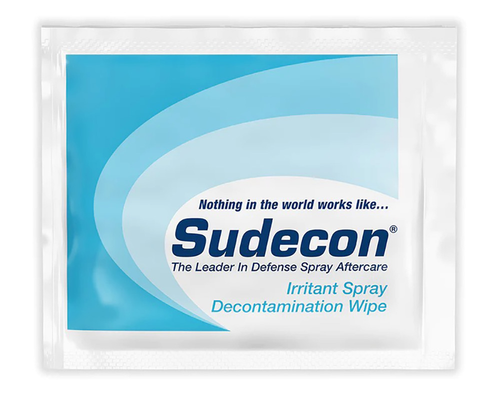 Byrna Technologies Sudecon Irritant Spray Decontamination Wipe, Remove Active Ingredients In Chemical Agents, 4 Wipes