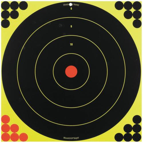 Birchwood Casey Shoot-N-C Targets 17.25" Bullseye, 12 Targets, 288 Pasters