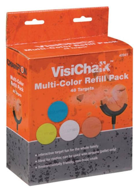 Champion VisiChalk Multi-Color Target Refills 48 Pack