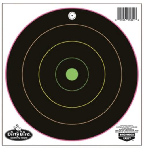 Birchwood Casey Dirty Bird Multi-Color Targets Indoor/Outdoor Use 8", 20/Pack