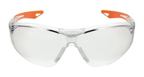 Champion Youth Ballistic Shooting Glasses Clear/Orange Frame Clear Lens