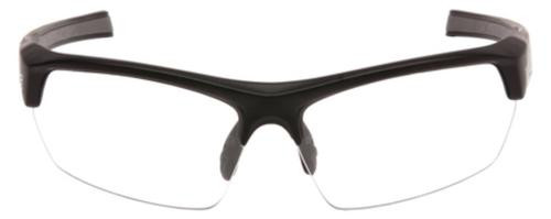 Pyramex Glasses Tensaw Clear Lens Black Frame