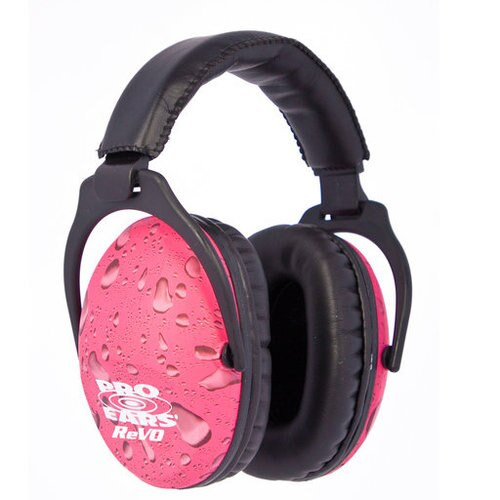 Pro Ears ReVo Earmuff, NRR26, Pink Rain