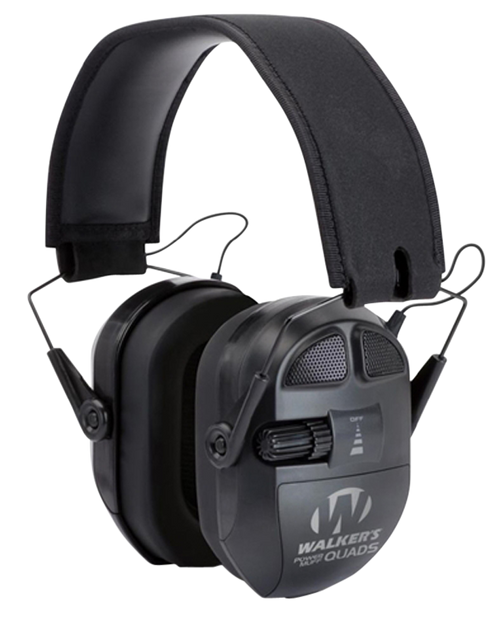 Walker's Game Ear Ultimate Power Muff Quads, AFT Electric