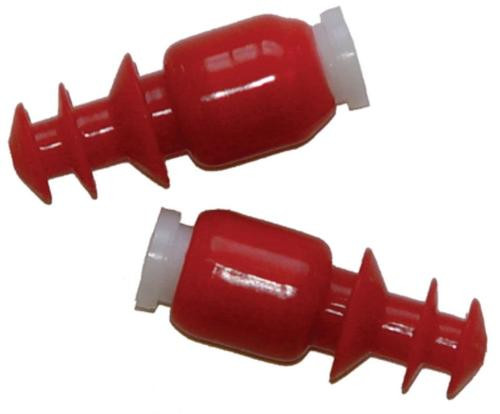 Radians Cease Fire Earplugs Baffle In Ear Red Adult 1 Pair