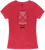 Magpul Sugar Skull Women''''s Red Heather Short Sleeve Large