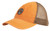 Magpul Icon Patch Garment Washed Trucker Hat, Orange/Brown, One Size Fits Most
