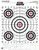 Champion 100 Yard Rifle Sight-In Target Orange Bullseye, 12/Pack
