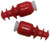 Radians Cease Fire Earplugs Baffle In Ear Red Adult 1 Pair