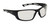 Walker's Safety Glasses, Black Frame, Clear Lens, Includes Microfiber Bag