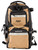 ATI RUKX Gear Survivor Backpack, Stores ATI Nomad In Rear Pocket, Tan