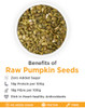 Raw Pumpkin Seeds 150gm | By True Elements | 5.29 Oz | 0.33 lbs