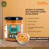 Organic Almond Butter - Crunchy (200g) | By Truefarm Foods | 7.05 Oz | 0.44 lbs