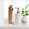 Bamboo Toothbrush (Pack of 2) | By BECO | 17.64 Oz | 1.1 lbs