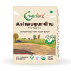 Certified Organic Ashwagandha Powder 100G | By Nutriorg | 7.05 Oz | 0.44 lbs