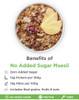 No Added Sugar Muesli 400gm | By True Elements  | For USA |  14.11 Oz | 0.88 lbs