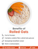 Rolled Oats Gluten Free 1000gm | By True Elements  | For USA |  35.27 Oz | 2.2 lbs