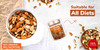 Organic Roasted Mixed Nuts (250g) | By True Farm Foods | For USA | 8.82 Oz | 0.55 lbs