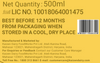 Garlic Infused Cow Ghee - Infused Ghee - 500ml | By ProVedic | 16.91 fl oz | 0.13 gallon
