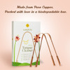 Ayurvedic Copper Tongue Cleaner (pack of 2) | By Sarveda | 3.53 Oz