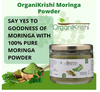 Moringa Leaf Powder | By OrganiKrishi | 5.29 OZ | 0.33 lbs