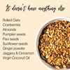 Cranberry Ginger Granola 1kg Family Pack | By Jaggery Box | For USA | 35.27 Oz | 2.2 lbs