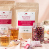 Rose Petal Infusion For Balancing Pitta And Boosting Heart Health - 20 Tea Bags (40g)  | By Butterfly Ayurveda | For USA |  1.41 oz  |  0.09lbs