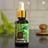Pure Citronella Essential Oil |By Pratha Naturals | 1.01  Fl Oz | SU-TQ-MAY20