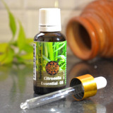 Pure Citronella Essential Oil |By Pratha Naturals | 1.01  Fl Oz | SU-TQ-MAY20