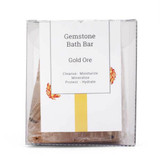 Gold Ore Gemstone Bath Bar |By Seer Secrets | 5.64 Oz | 0.35 lbs | SU-TQ-MAY20
