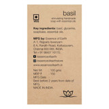 Basil Stimulating Handmade Soap |By Essence of Earth | 3.53 Oz | 0.22 lbs | SU-TQ-MAY20
