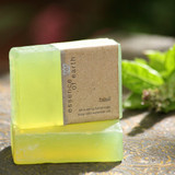 Basil Stimulating Handmade Soap |By Essence of Earth | 3.53 Oz | 0.22 lbs | SU-TQ-MAY20