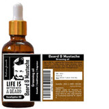 Beard & Mustache Oil (Clary sage and Eucalyptus ) |By Pratha Naturals | 1.69  Fl Oz | SU-TQ-MAY20