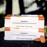 ALMOND HONEY SOAP Pack of 2 |By Future Organics | 7.05 Oz | 0.44 lbs | SU-TQ-MAY20
