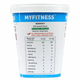 Natural Smooth Peanut Butter (Pack of 2) | By MYFITNESS | 70.55 Oz | 4.41 lbs | SU-CW-JUN01