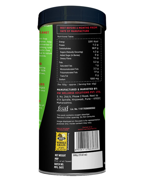Oats Congee/ Kanji 500gm | By True Elements | 17.64 Oz | 1.1 lbs