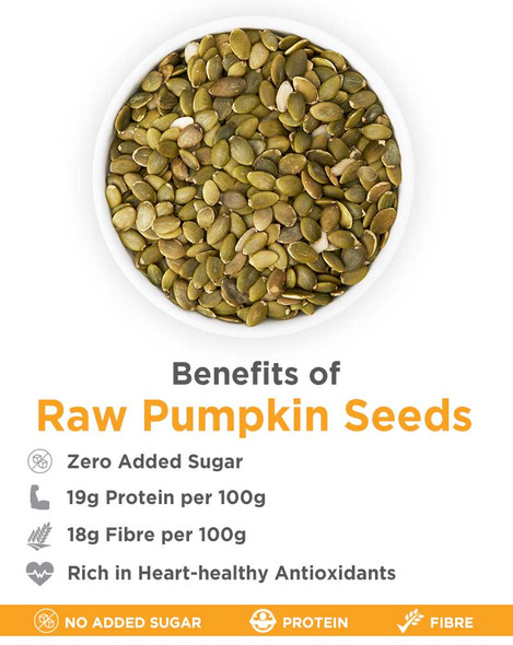 Raw Pumpkin Seeds 150gm | By True Elements | 5.29 Oz | 0.33 lbs