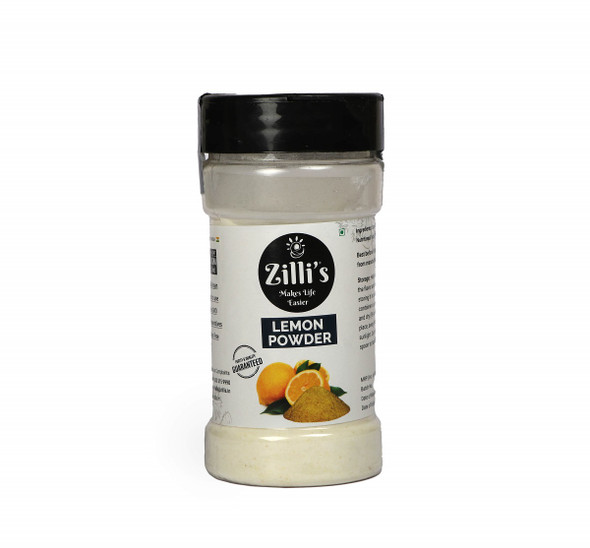 Lemon Powder | By Zilli's | 3.48 Oz | 0.22 lbs