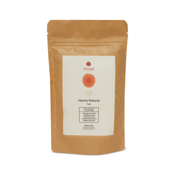 Henna Natural - Pure | By TVAM | 3.53 Oz | 0.22 lbs