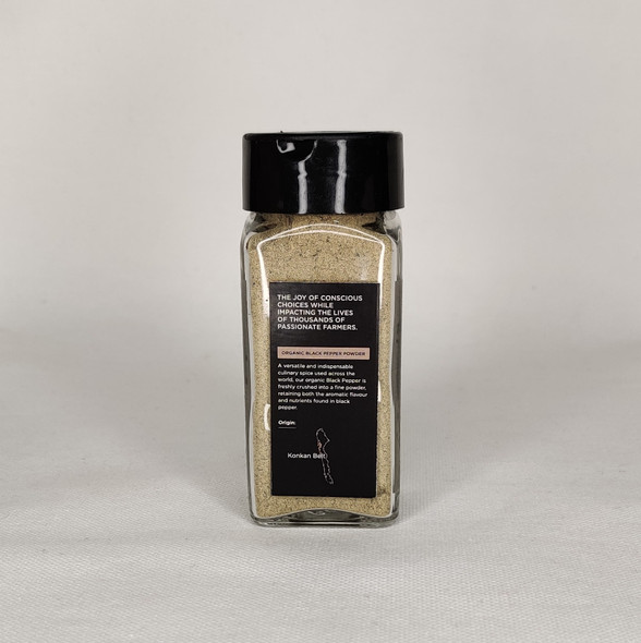 Organic Black Pepper Powder | By Zama | 2.65 Oz | 0.17 lbs