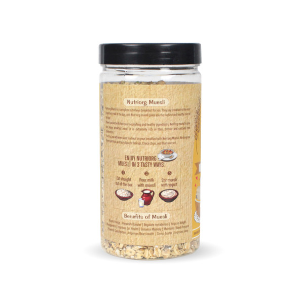 Muesli Mango Flavor | By Nutriorg | 14.11 Oz | 0.88 lbs