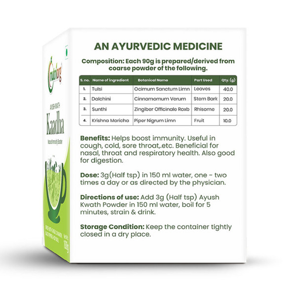 Ayush Kwath Kaadha | By Nutriorg | 3.52 Oz | 0.22 lbs