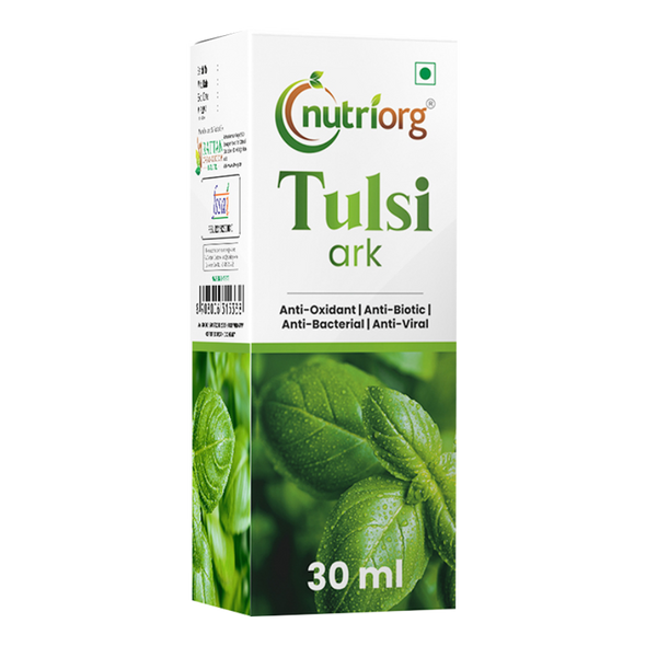 Tulsi Ark 30ml ( Pack of 2) | By Nutriorg | 2.03 fl Oz